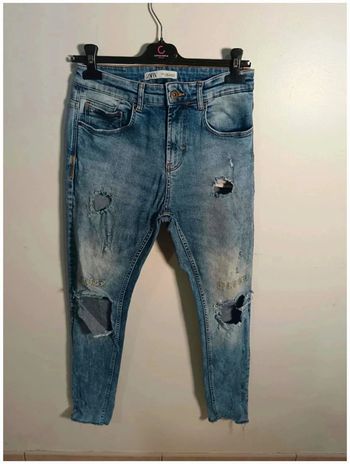 C11 jeans bleu Zara 38
