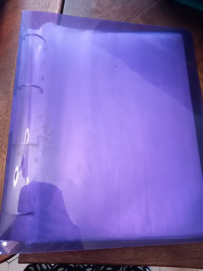 Classeur souple 21x29,7 avec pochettes plastiques