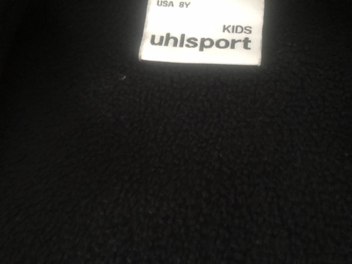 Gilet noir doré 6 ans Uhlsport chaud, intérieur polaire - photo numéro 9