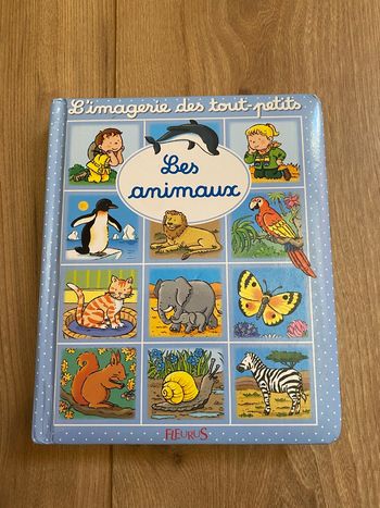 Livre l’imagerie des tout-petits les animaux 
