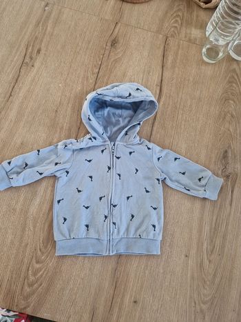 Gilet à capuche