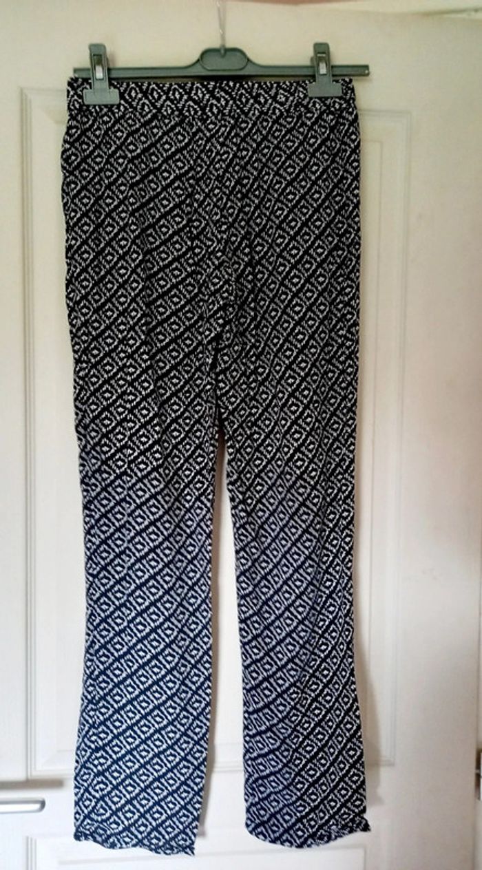 Pantalon imprimé taille S - photo numéro 3