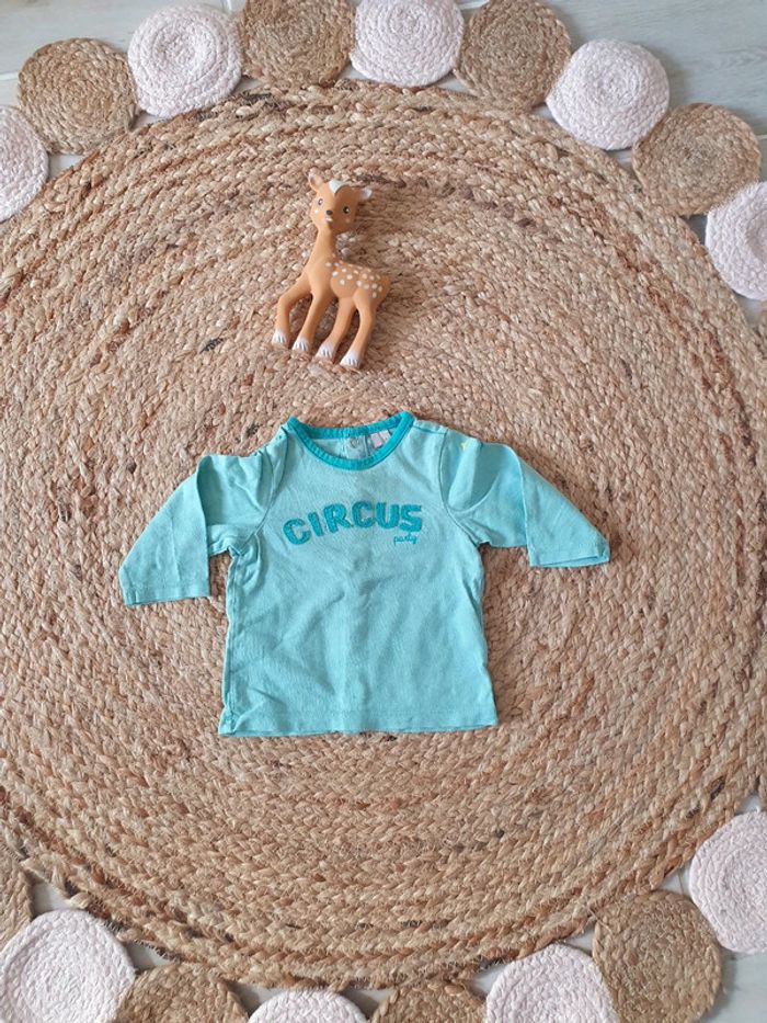 T-Shirt manche longue bébé fille 3 mois