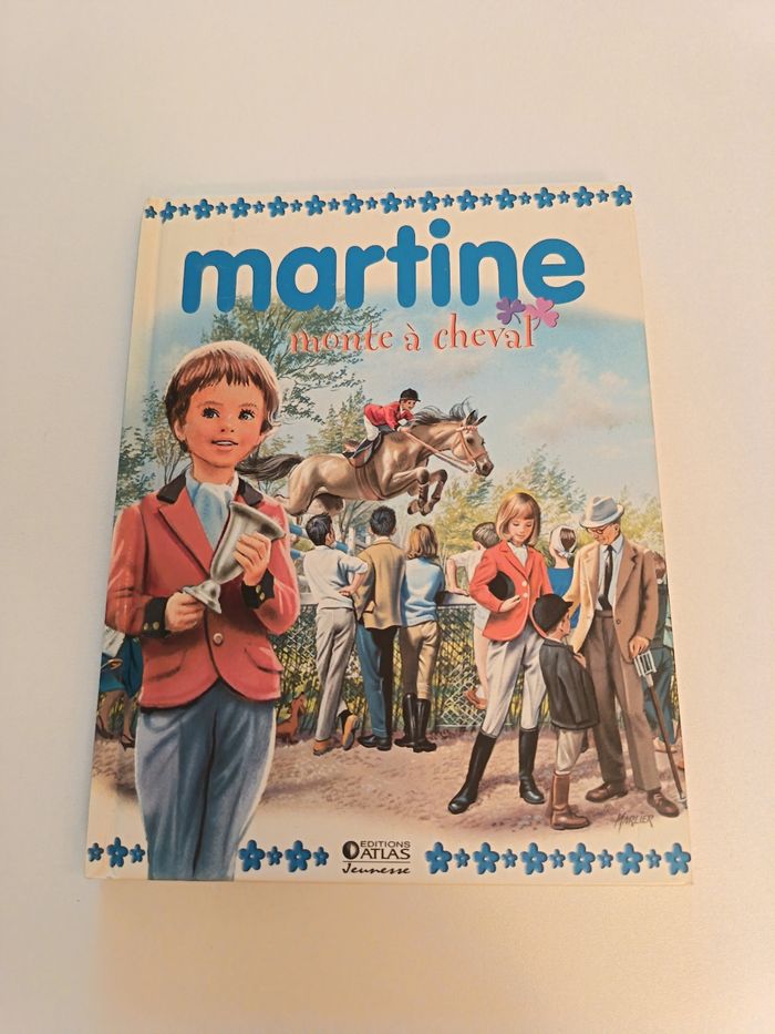 Livre Martine " Monte à cheval"