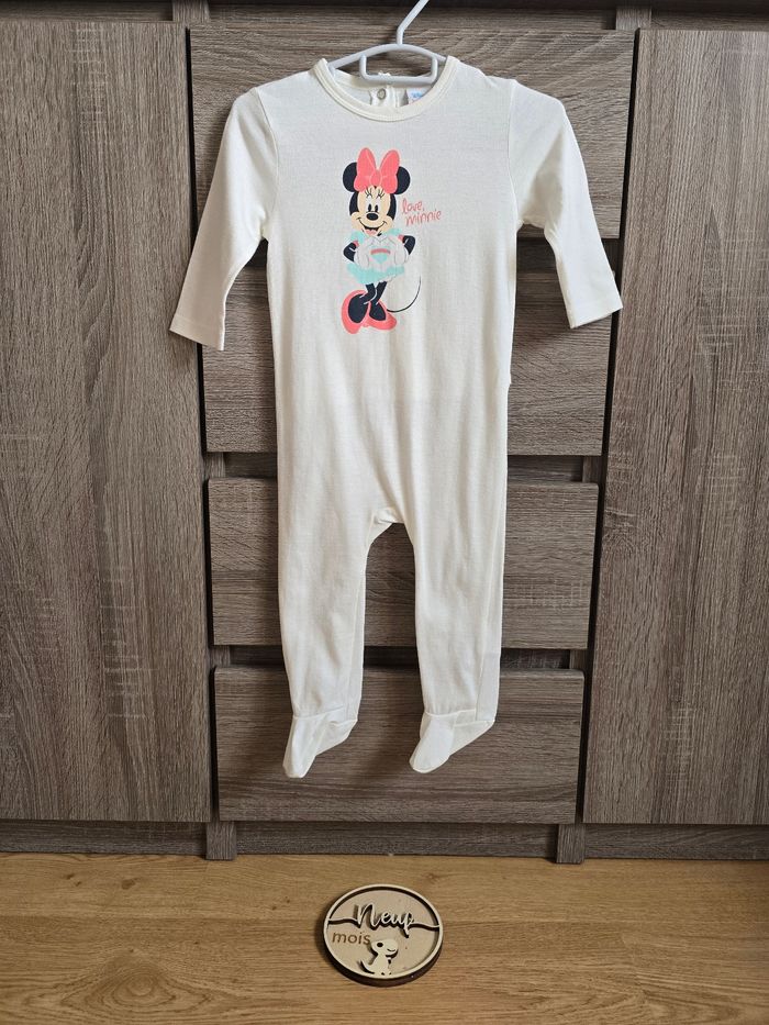Vêtement Bébé Fille - Pyjama Minnie - Disney - 9 mois