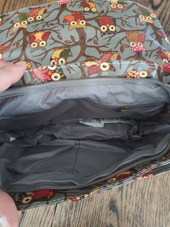 Jolie Sac à main gris/marron Mfhandbags neuf - photo numéro 13