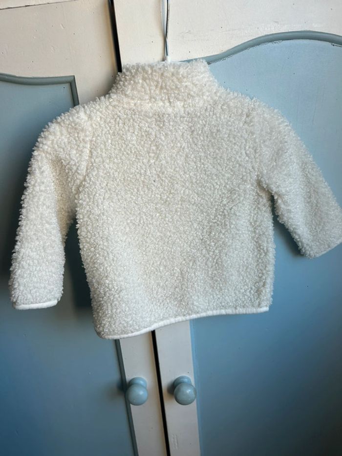 Veste polaire, mouton, dpam, 6 mois - photo numéro 6