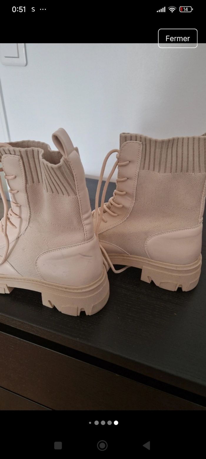 Bottine beige - photo numéro 7