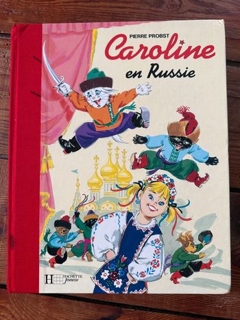 Moyen 2 - Livre édition limitée reliure rouge Caroline en Russie Pierre Probst bd