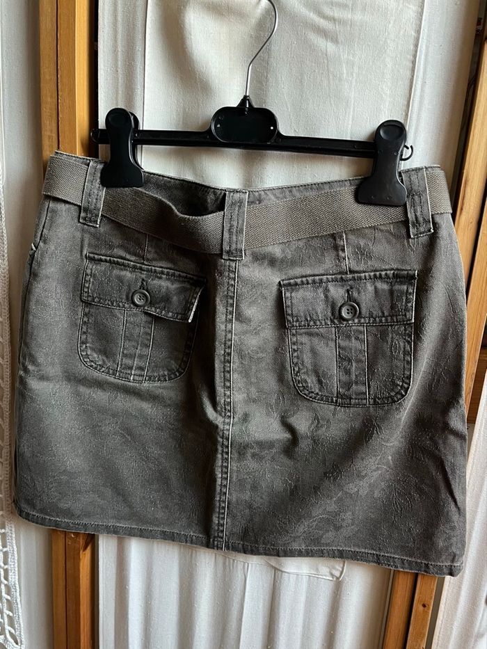 Jupe kaki motifs - photo numéro 2