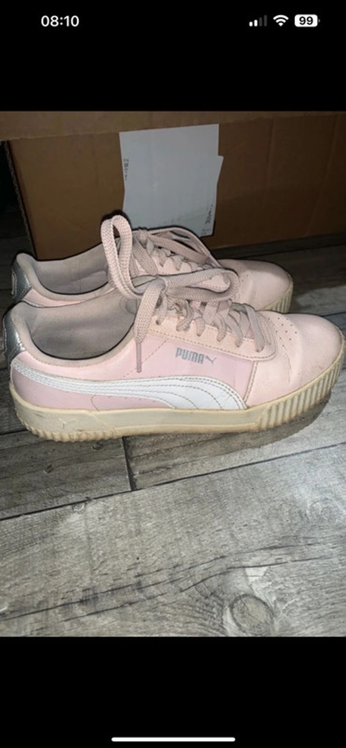 Baskets rose pale - photo numéro 2