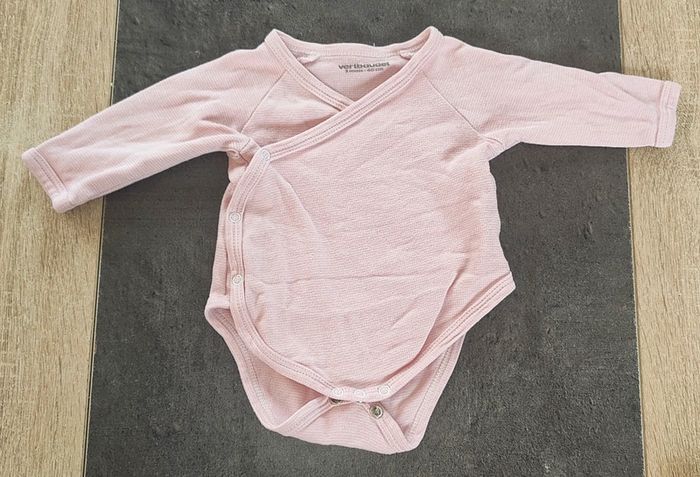 Lot bodies bébé fille - photo numéro 3