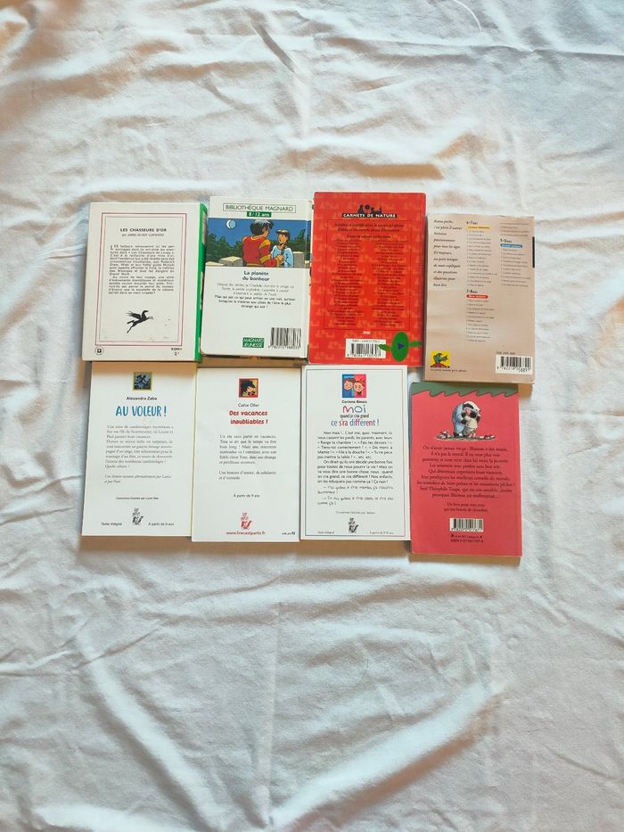 Lot de 8 livres pour enfants – Mixte / Garçon - photo numéro 2