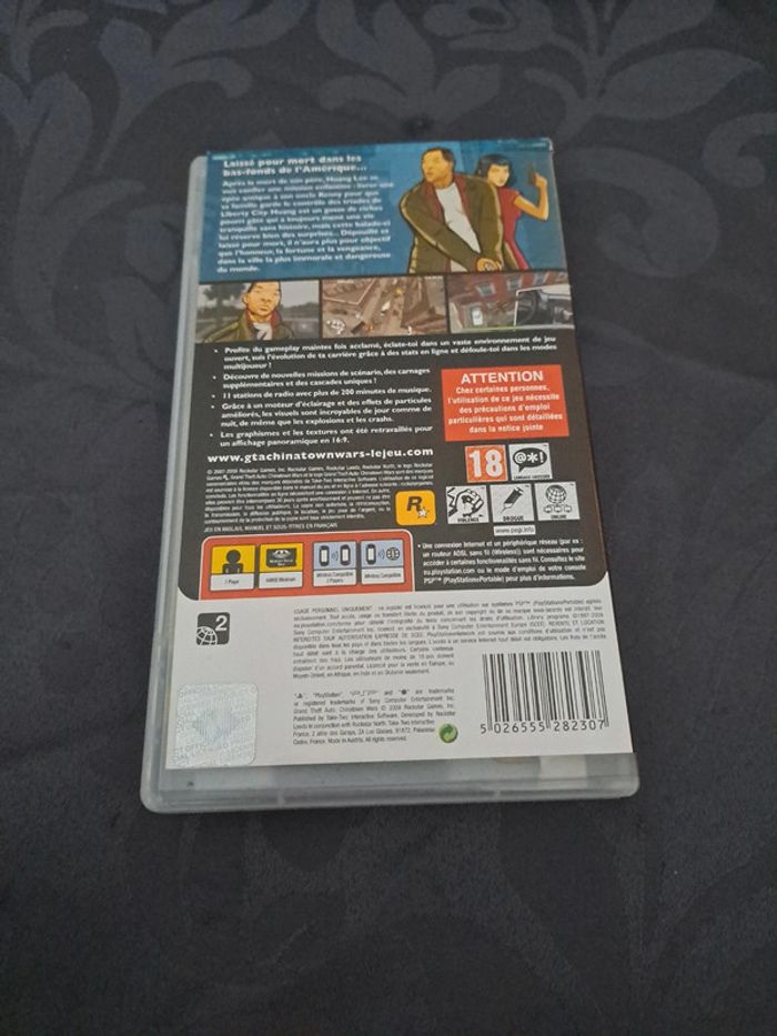 Jeu PSP : Grand theft auto - photo numéro 2