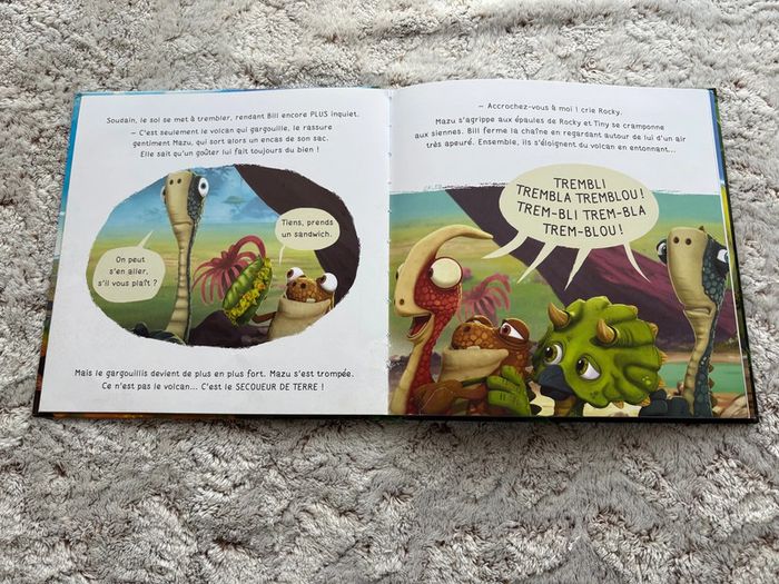 Livre Gigantosaurus la grande crevasse - photo numéro 4