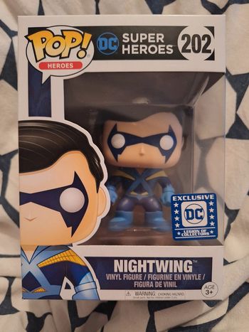 Funko pop dc super heroes nightwing 202