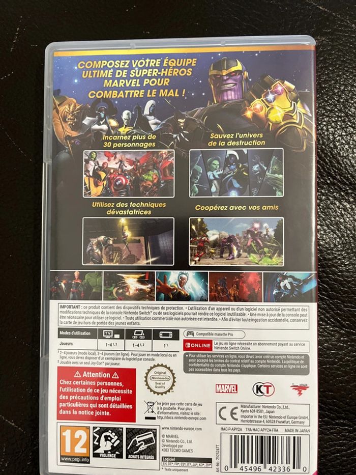 Jeu Switch Marvel Ultimate Alliance 3 The black order - photo numéro 3