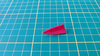 Plasturgie latérale gauche pièce détachée miniature Bburago Burago Chevrolet Corvette 1957 1/24 1/24