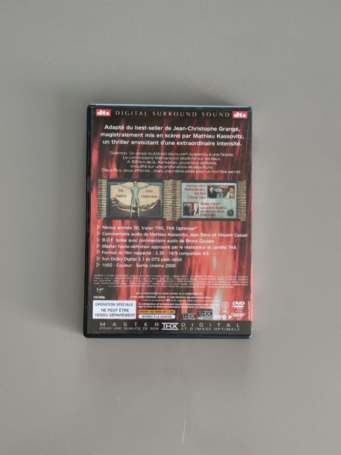 Coffret DVD – Les Rivières Pourpres 1 & 2 - Très bon état - photo numéro 5