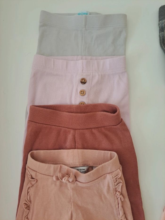 Lot leggings pantalon fille - photo numéro 4