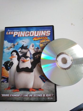 DVD enfant les pingouins de Madagascar