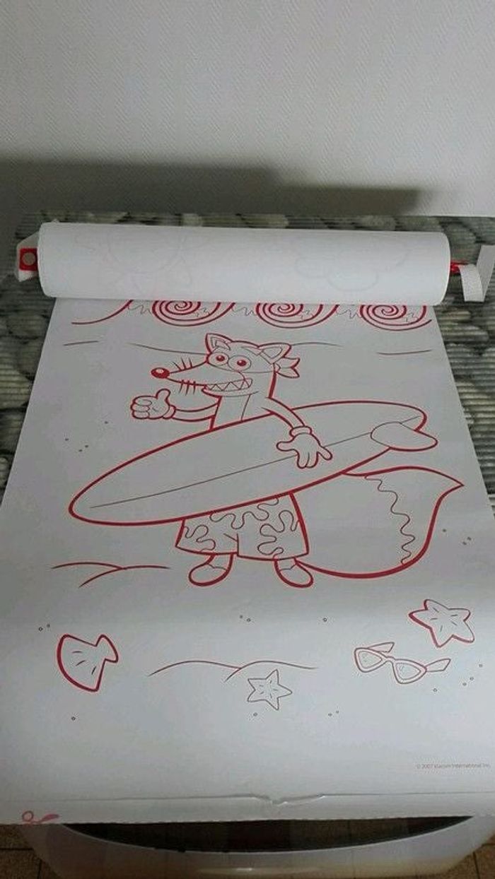 🎨Rouleau de 20 dessins Dora🎨