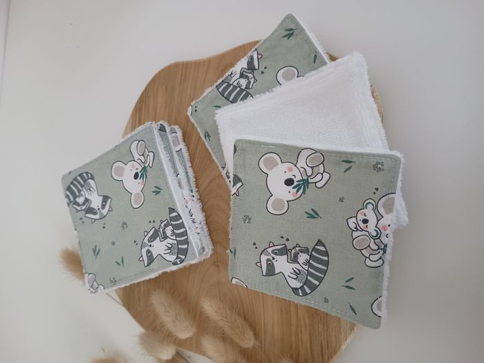 Panier de 10 lingettes lavables - photo numéro 4