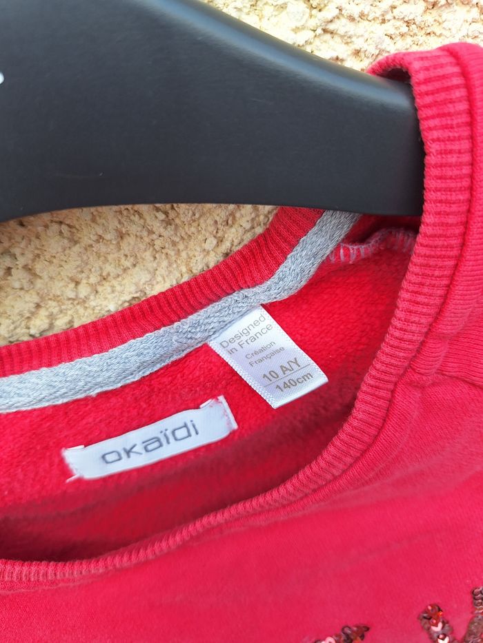 👚 Sweat / Pull col rond Okaïdi 10 ans - photo numéro 7