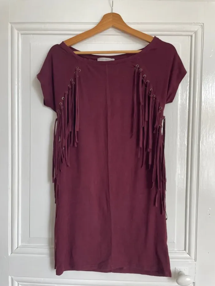 Belle robe courte Bershka
