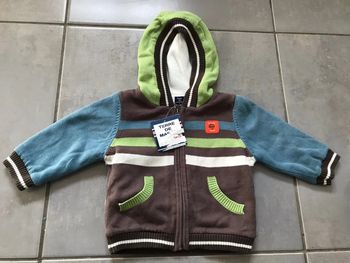 Gilet veste Terre des Marins neuf doublé 9 mois