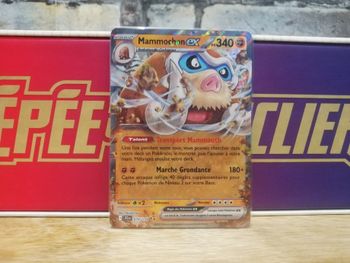Carte Pokemon Mammochon EX Aventures Ensemble