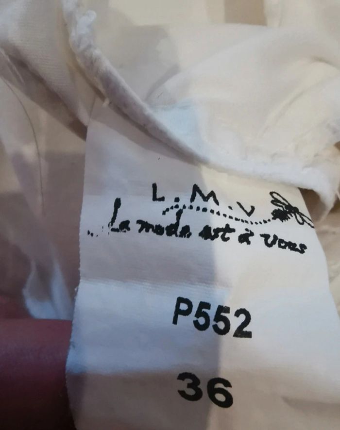 Pantacourt blanc. Taille 36. La Mode Est À Vous - photo numéro 9