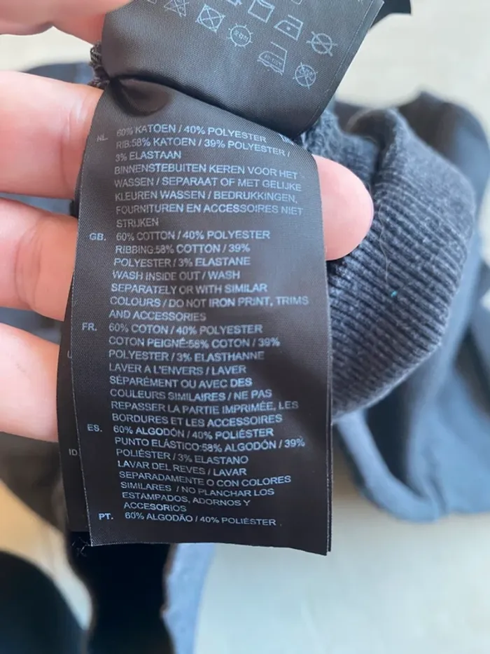 Pull g-star gris anthracite - photo numéro 3