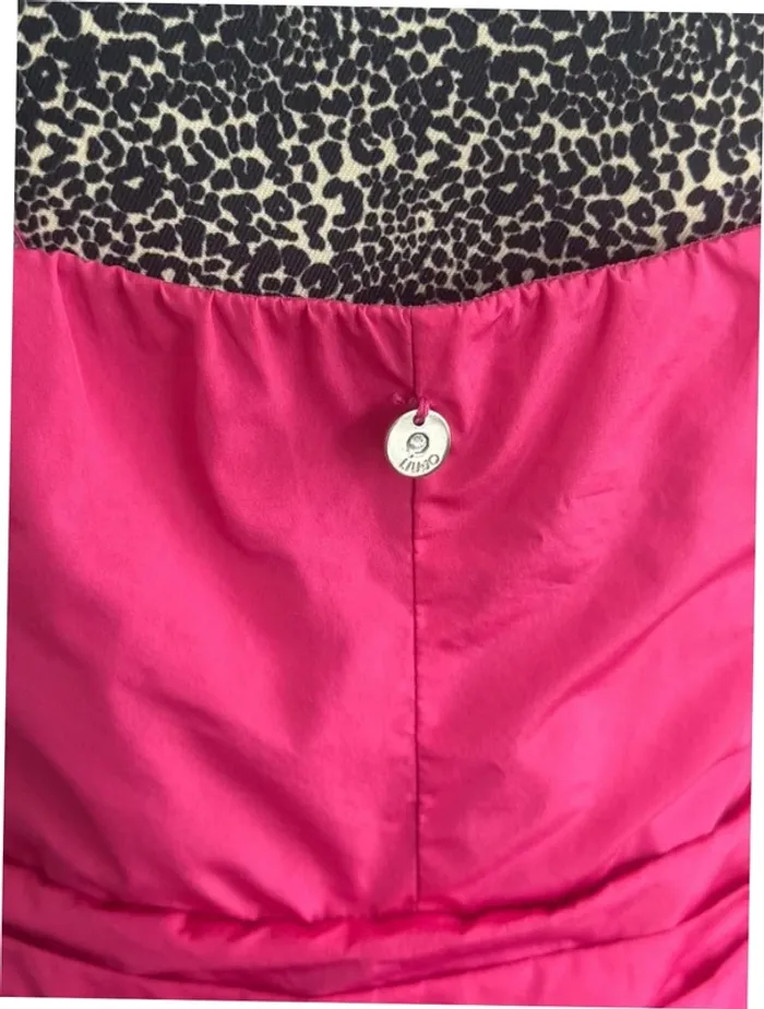 Élégante robe longue Liu Jo – Rose fuchsia – Taille 36 - photo numéro 4