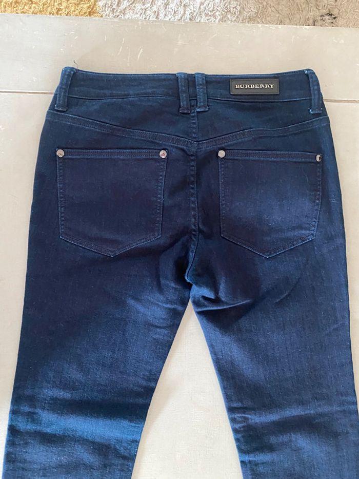 Jeans Burberry modèle Milbourne bleu marine foncé taille S / US 29 - photo numéro 4