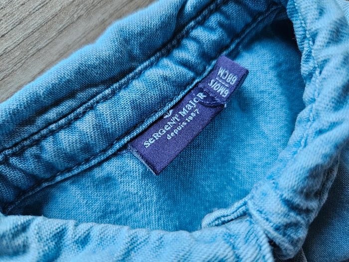 Chemise en jean Sergent Major neuve - photo numéro 3