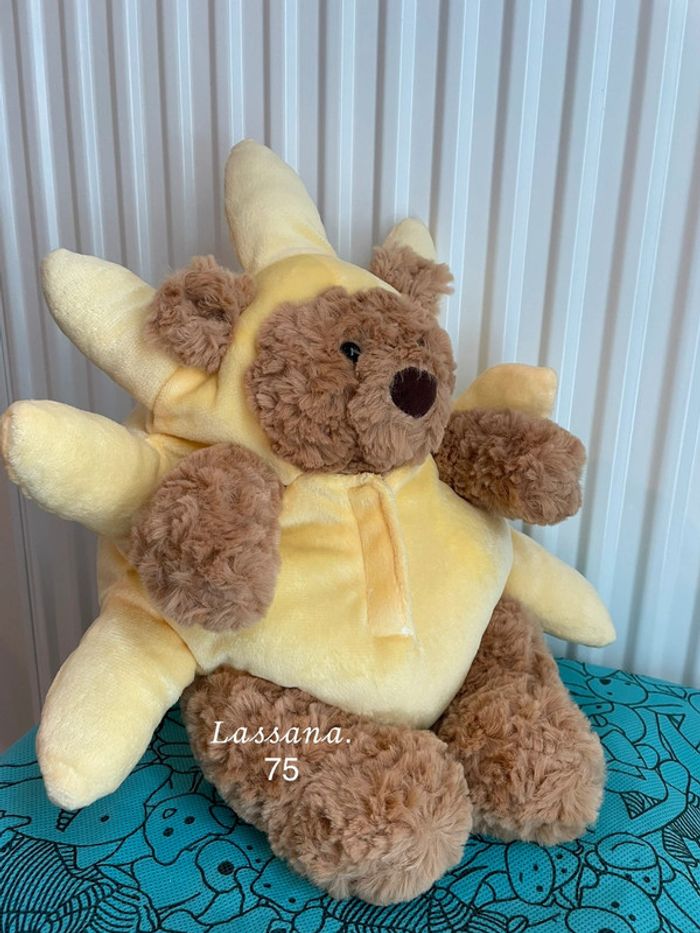 Peluche Jellycat Bartholomew Bear Sunshine 🌞 - photo numéro 4