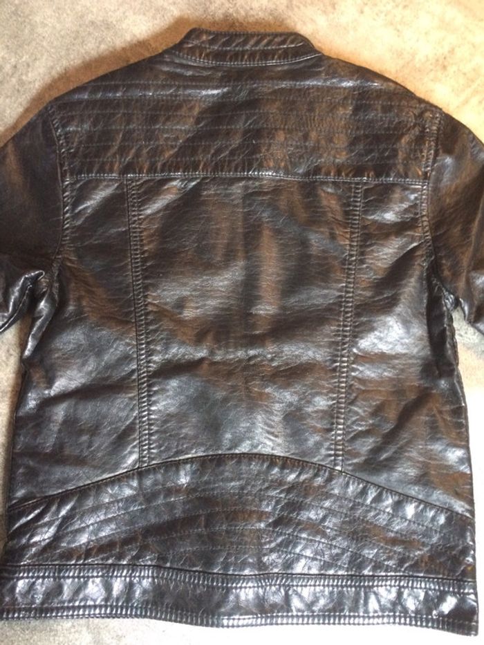 Veste style motard H&M 7/8ans neuve - photo numéro 4