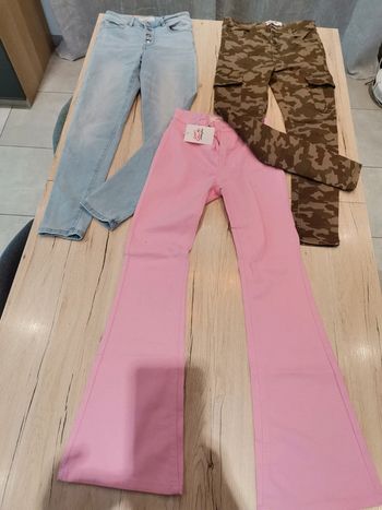 Lot de 3 jeans fille Jennyfer taille US24 ou FR34