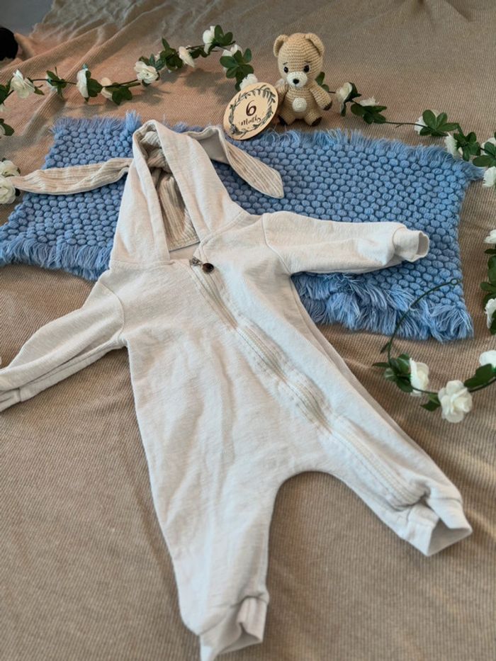 Combinaison taille 6 mois lapin - photo numéro 2