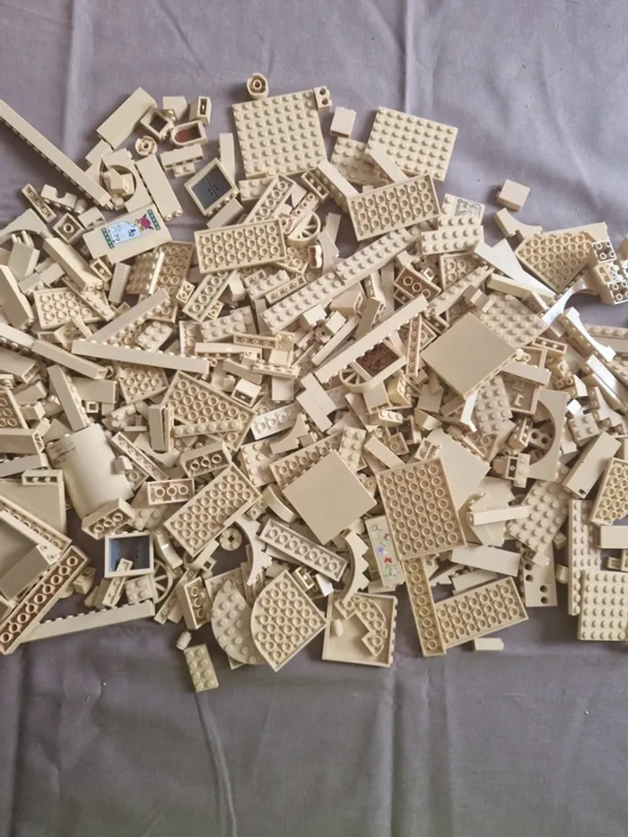 1kg lego beige vrac - photo numéro 3