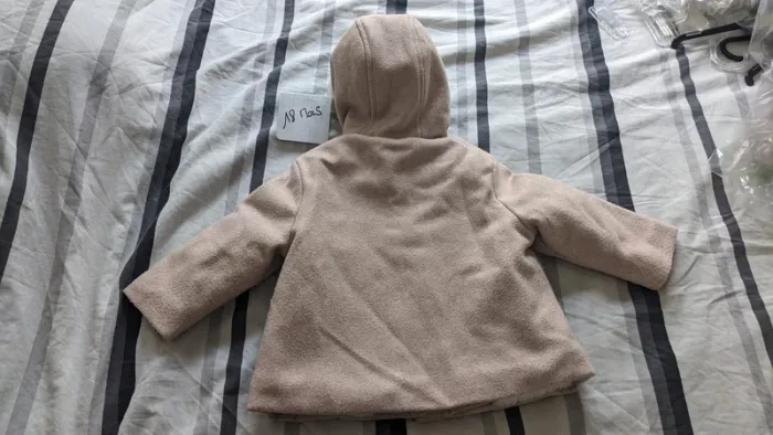 Manteau façon lainage avec capuche (Kiabi) - photo numéro 2