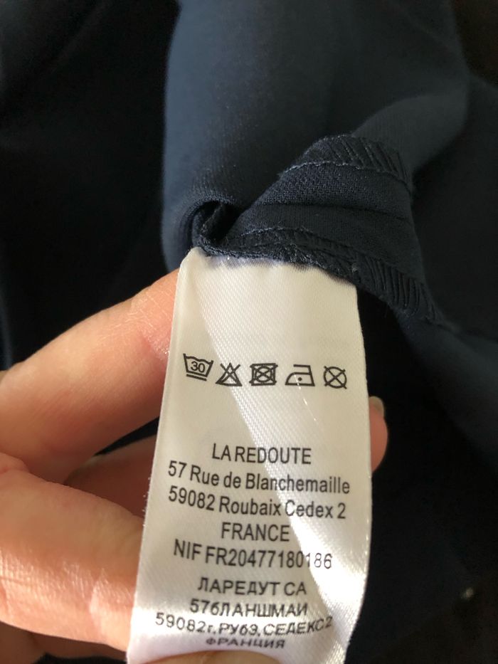 Jupe bleu marine plissée - photo numéro 6
