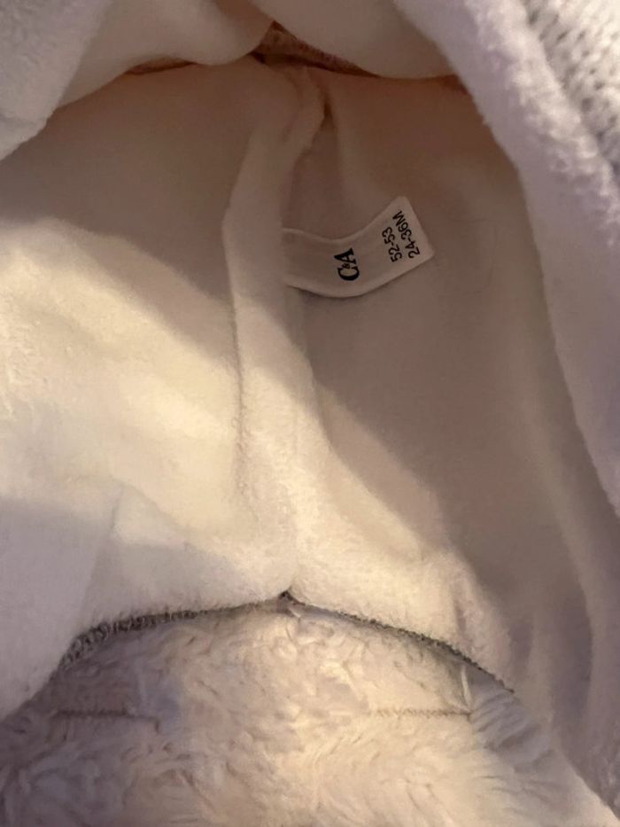 Ensemble bonnet, écharpe et moufles taille 24/36 mois - photo numéro 3