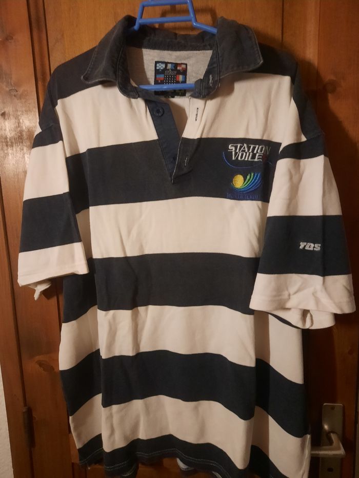 T-shirt polo grande taille