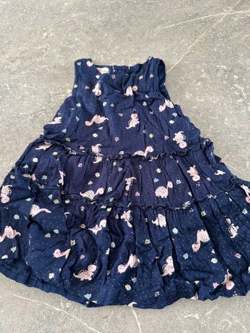 Robe bleue marine