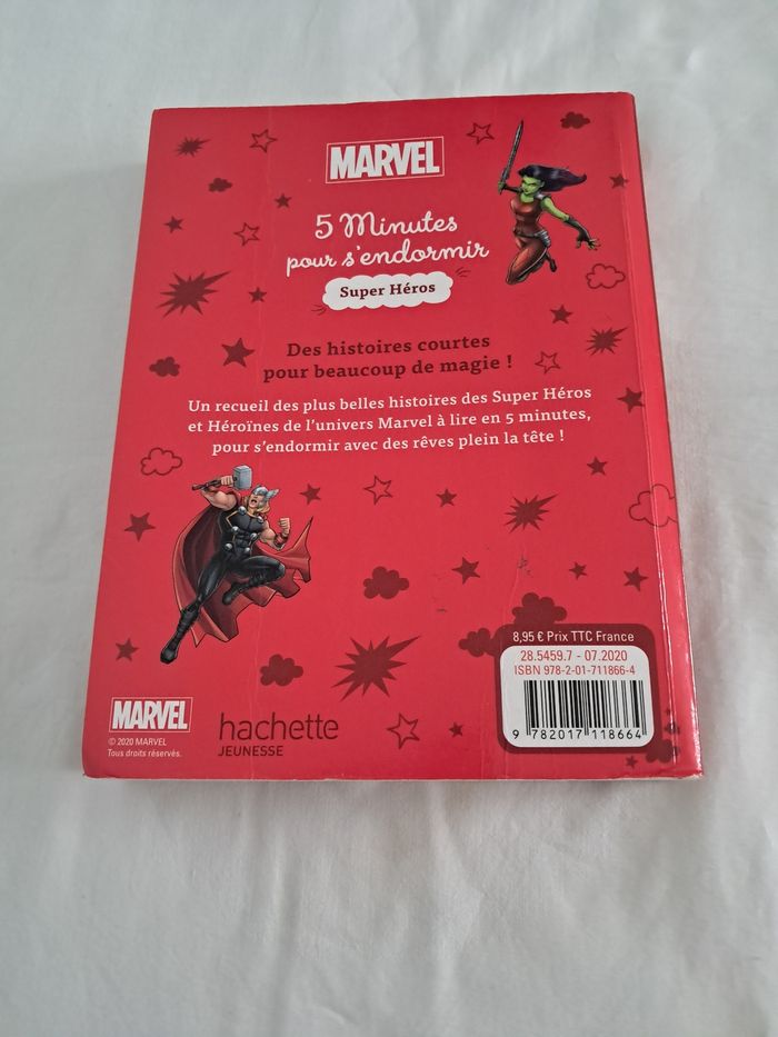 Livre marvel 5 minutes pour s'endormir, super héros - photo numéro 2