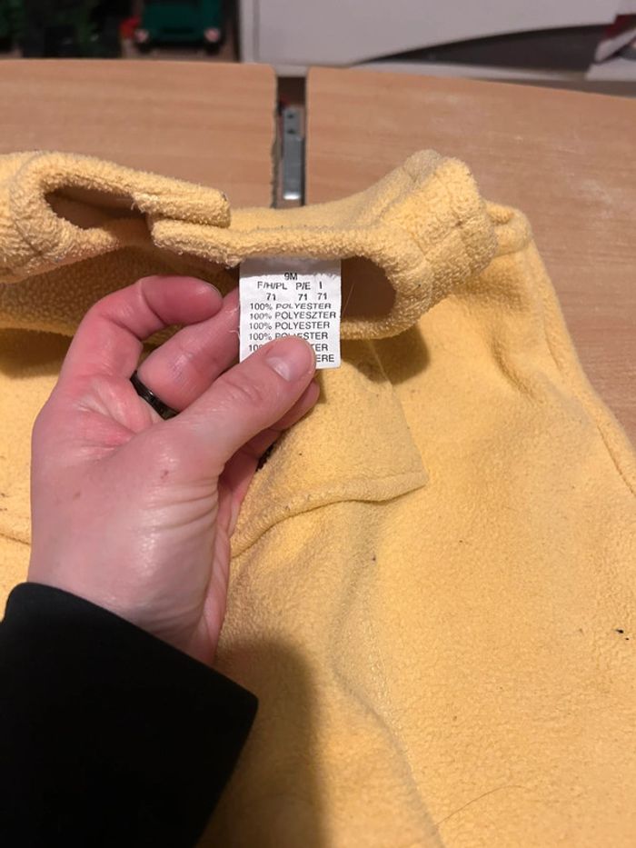 Lot de 2 vêtement polaire taille 9 mois - photo numéro 3