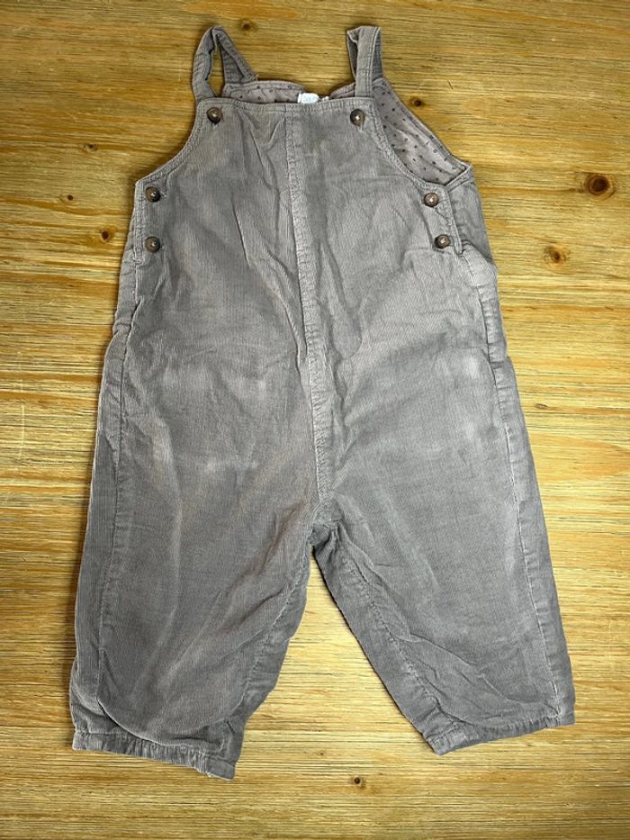 Lot de un pantalon et une salopette Bout’chou 9 mois #EmmaLille9mois - photo numéro 2