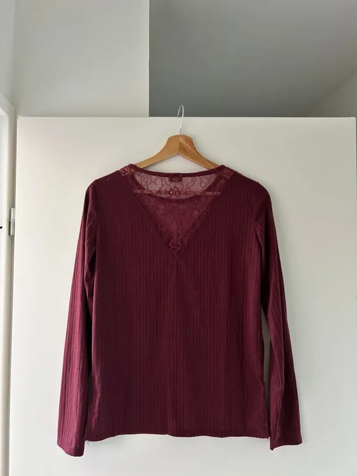 Blouse Pimkie avec dentelle taille S - photo numéro 3